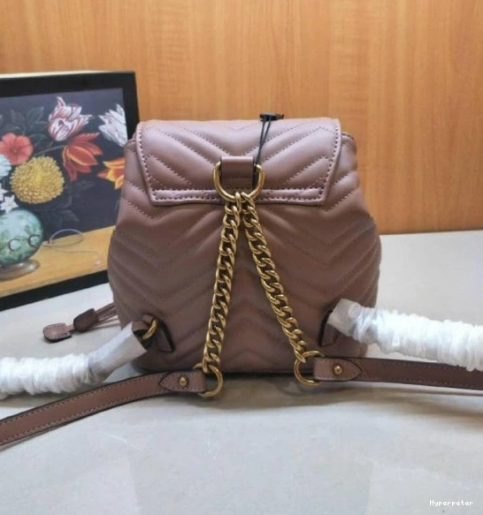 Hyper Peter matelassé Marmont GG 528129 backpack Gucci 0813